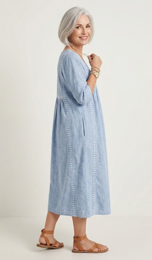 JULIETTE | ELEGANCE LINE MAXI DRESS FOR WOMEN