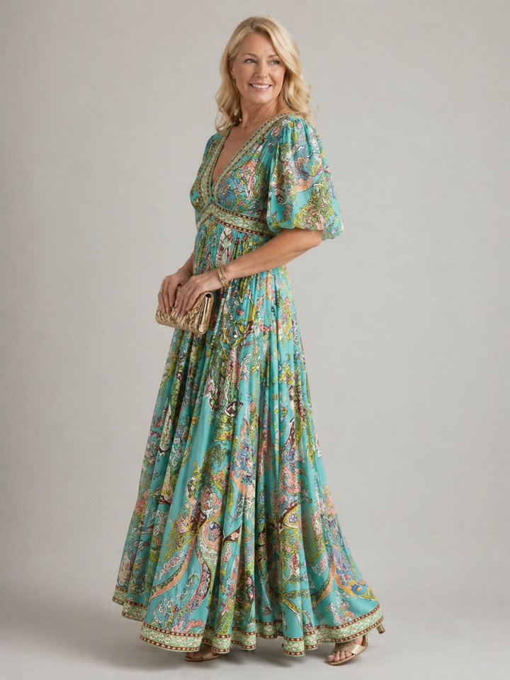 VIGDIS | AIRY MAXI PUFF DRESS FOR WOMEN