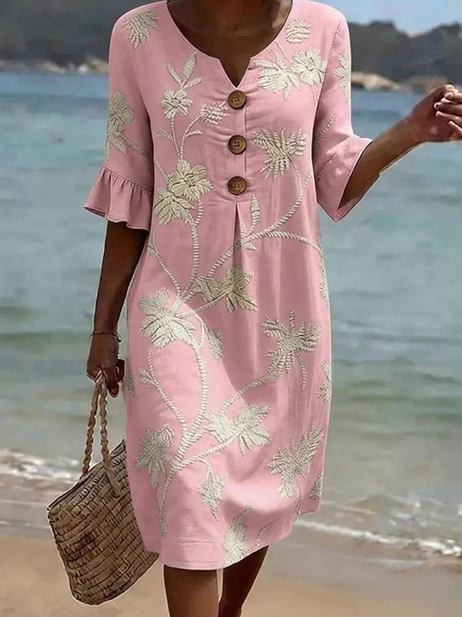 NADINE | FLORAL PRINT DRESS FOR WOMEN