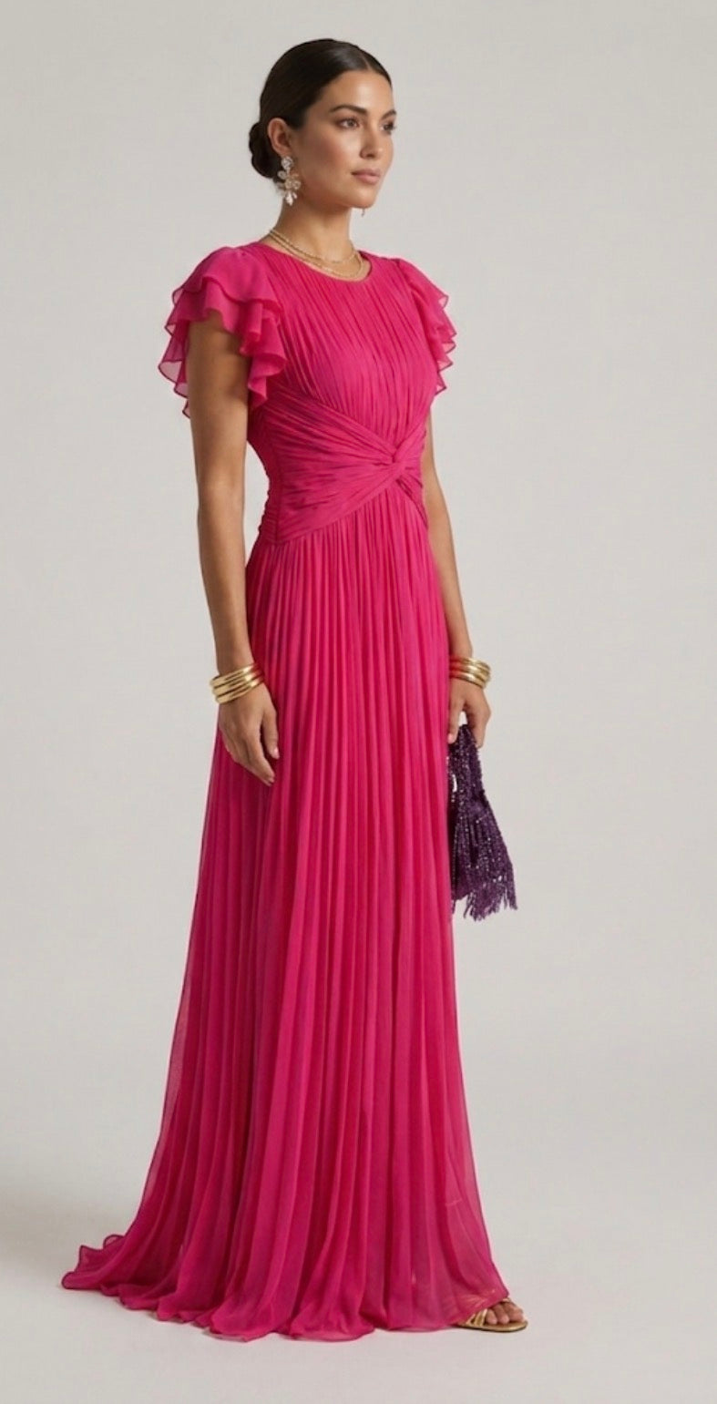 CLARA | PLEATED EVENING DRESS FOR WOMEN