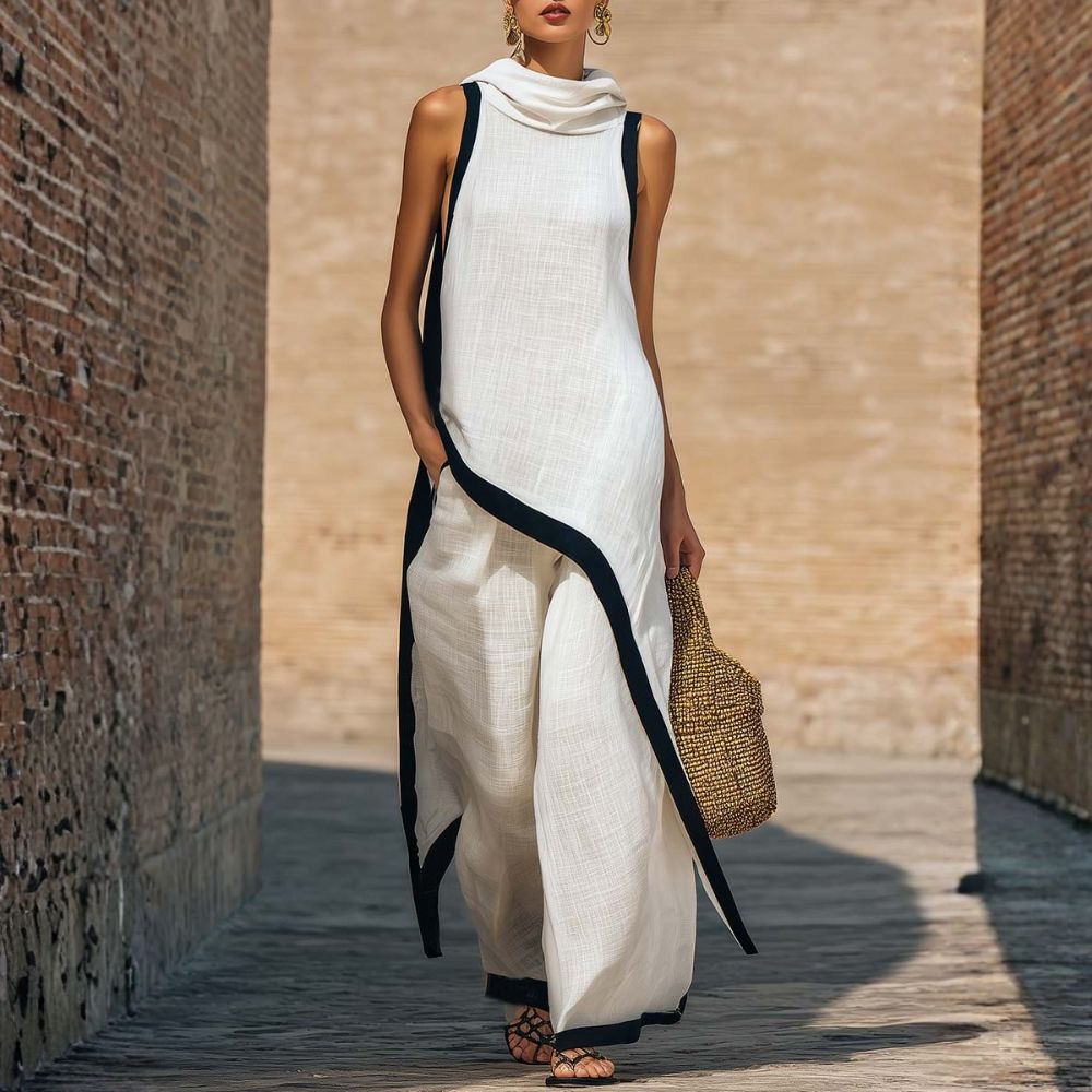 LEONORA | LINEN SET FOR WOMEN
