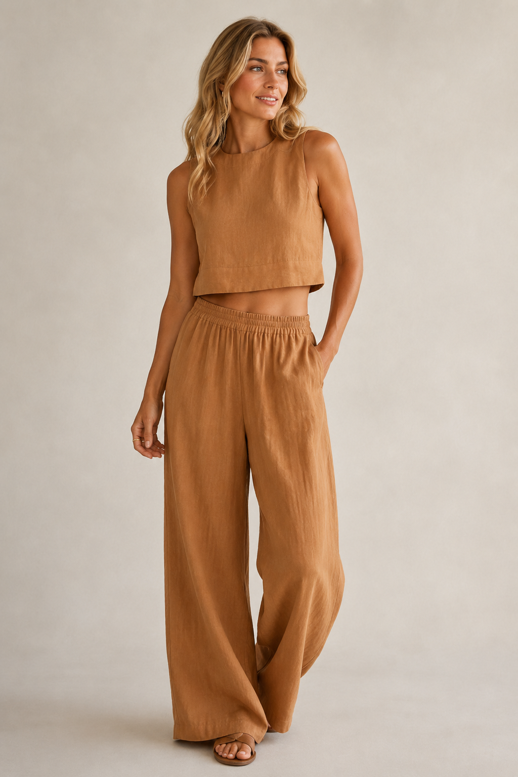 MAYA | COTTON TWO-PIECE JUMPSUIT FOR WOMEN