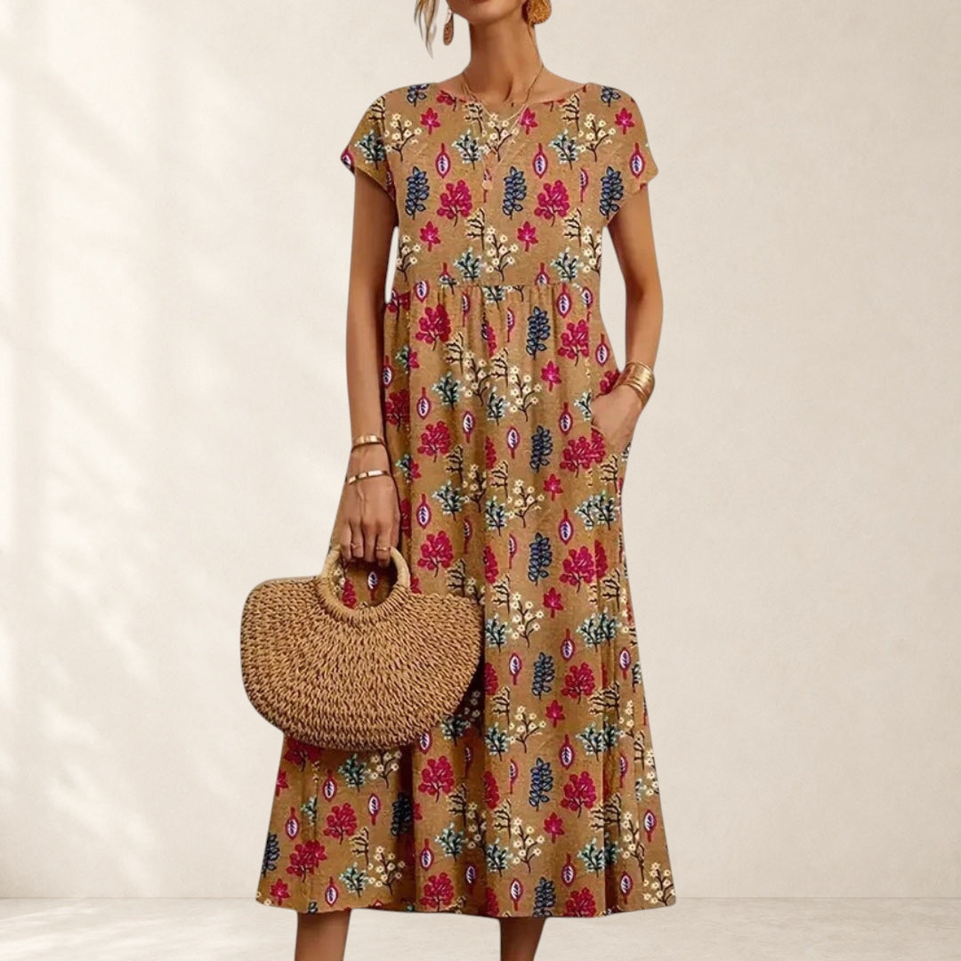 WILHELMINA | FLORAL DRESS FOR WOMEN