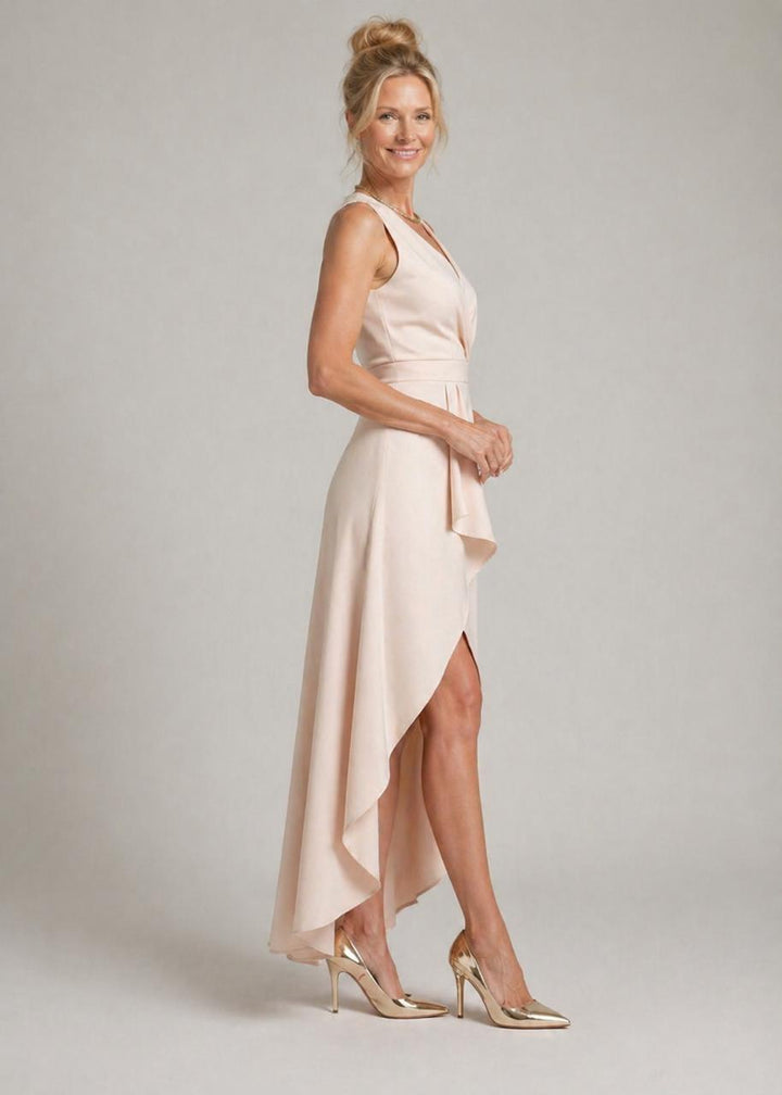 VIOLET | GRACE MIDI WRAP DRESS FOR WOMEN