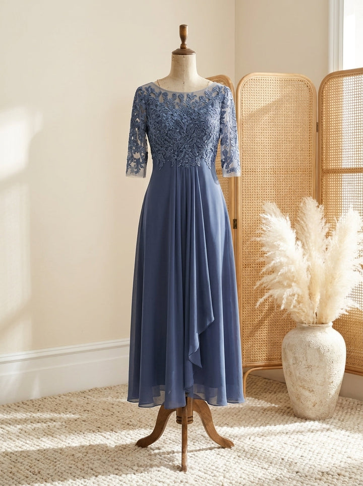 FRANCISKA | RUCHED MIDI DRESS FOR WOMEN