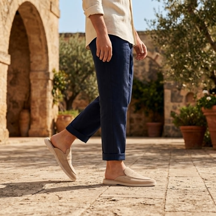 LANGFORD | SUEDE MULE FOR MEN