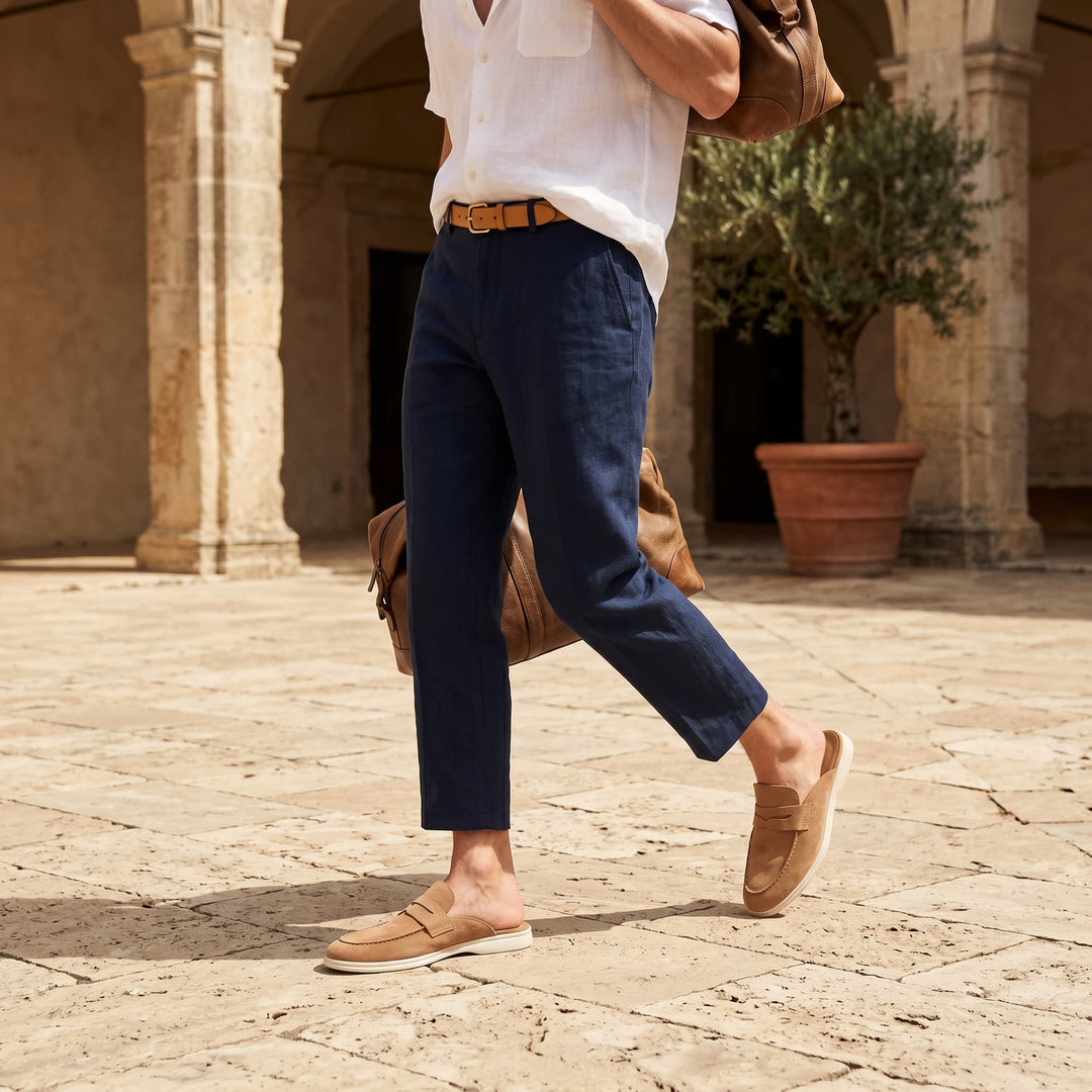 LANGFORD | SUEDE MULE FOR MEN