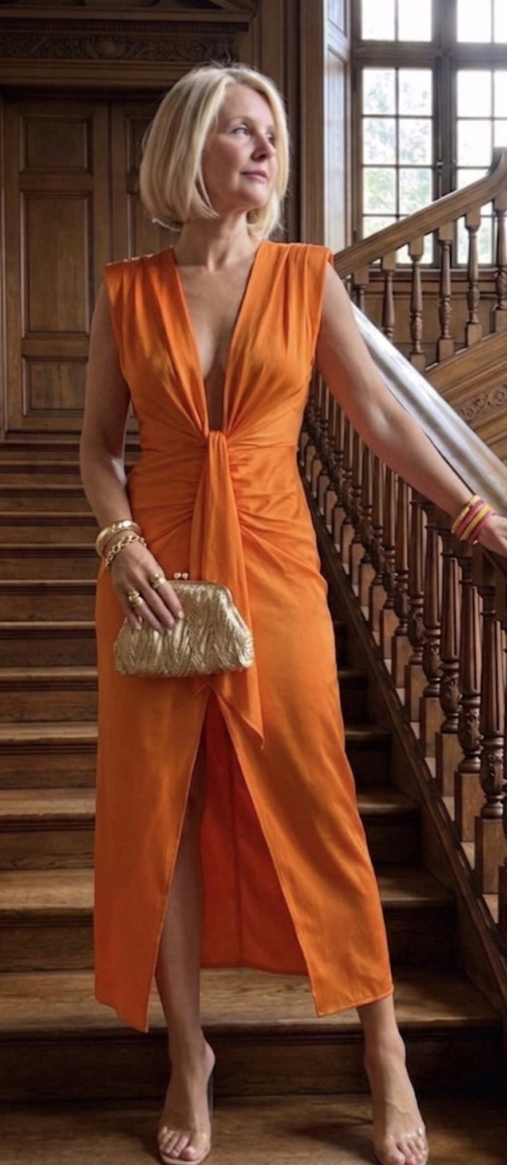 HELENA | PLEATED DRESS FOR WOMEN