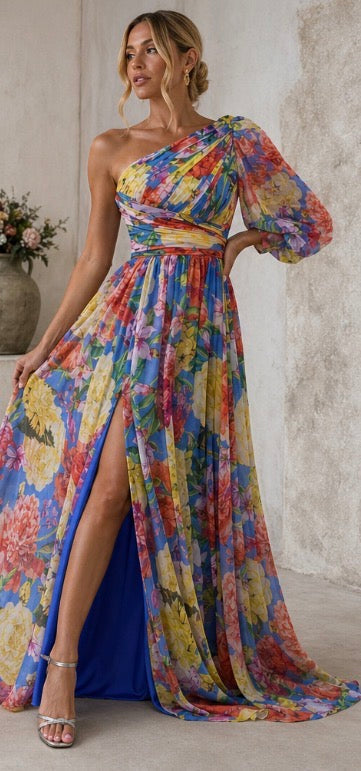 JANNEKE | BLOSSOM DRAMA DRESS FOR WOMEN