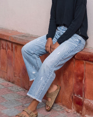 EMILIA | MID RISE STRAIGHT JEANS FOR WOMEN