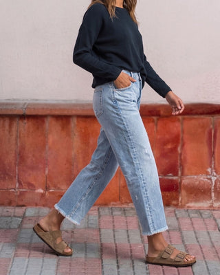 EMILIA | MID RISE STRAIGHT JEANS FOR WOMEN