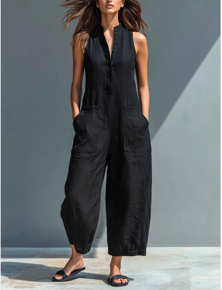 SLEEVELESS | MINIMALIST JUMPSUIT FOR WOMEN
