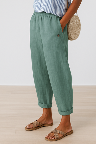 ALBA | STYLISH SIDE POCKETS PANTS FOR WOMEN