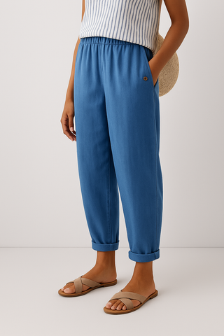 ALBA | STYLISH SIDE POCKETS PANTS FOR WOMEN
