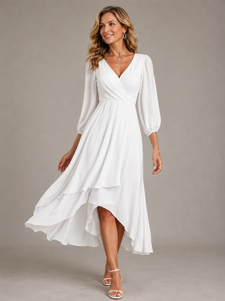 ANOUK | V-NECK LONG DRESS FOR WOMEN