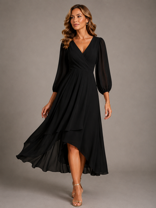 ANOUK | V-NECK LONG DRESS FOR WOMEN