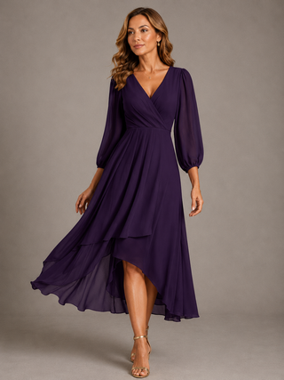 ANOUK | V-NECK LONG DRESS FOR WOMEN