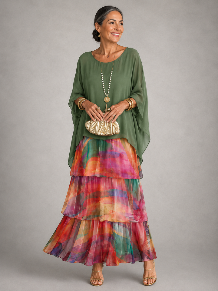 FENNA | FLOWY MAXI DRESS FOR WOMEN