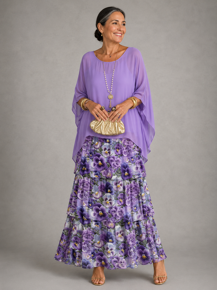 FENNA | FLOWY MAXI DRESS FOR WOMEN