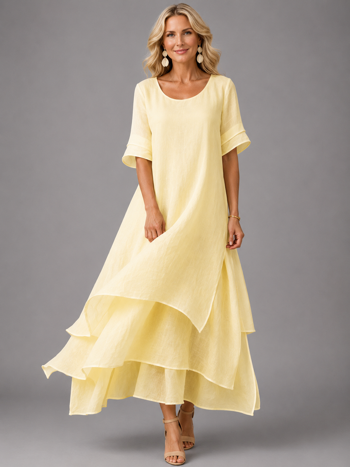 LIORA | FLOWING GRACE MAXI DRESS FOR WOMEN