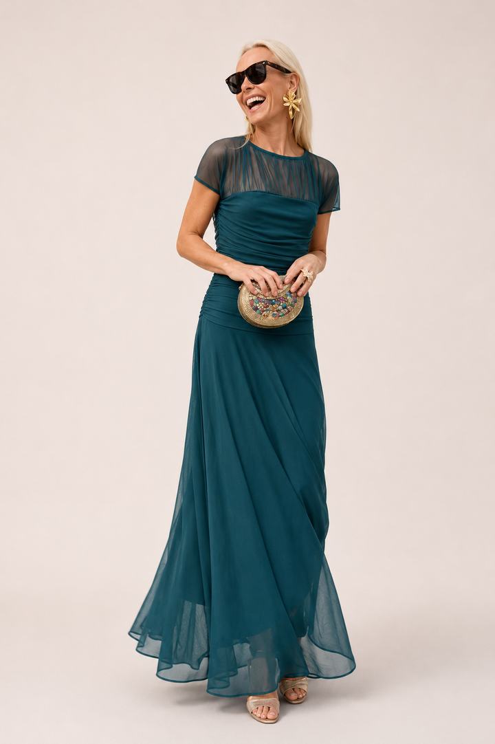 DAVINA | CHIFFON DRESS FOR WOMEN