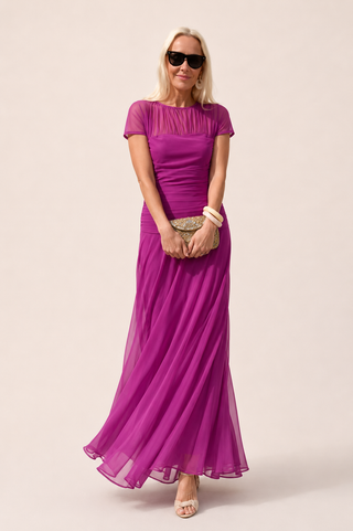 DAVINA | CHIFFON DRESS FOR WOMEN
