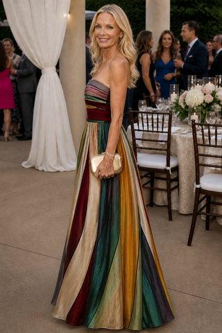 TALMA | EFFORTLESS STRAPLESS A-LINE DRESS FOR WOMEN