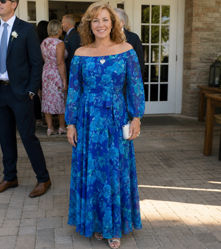 CECILE | OFF SHOULDER MAXI DRESS FOR WOMEN
