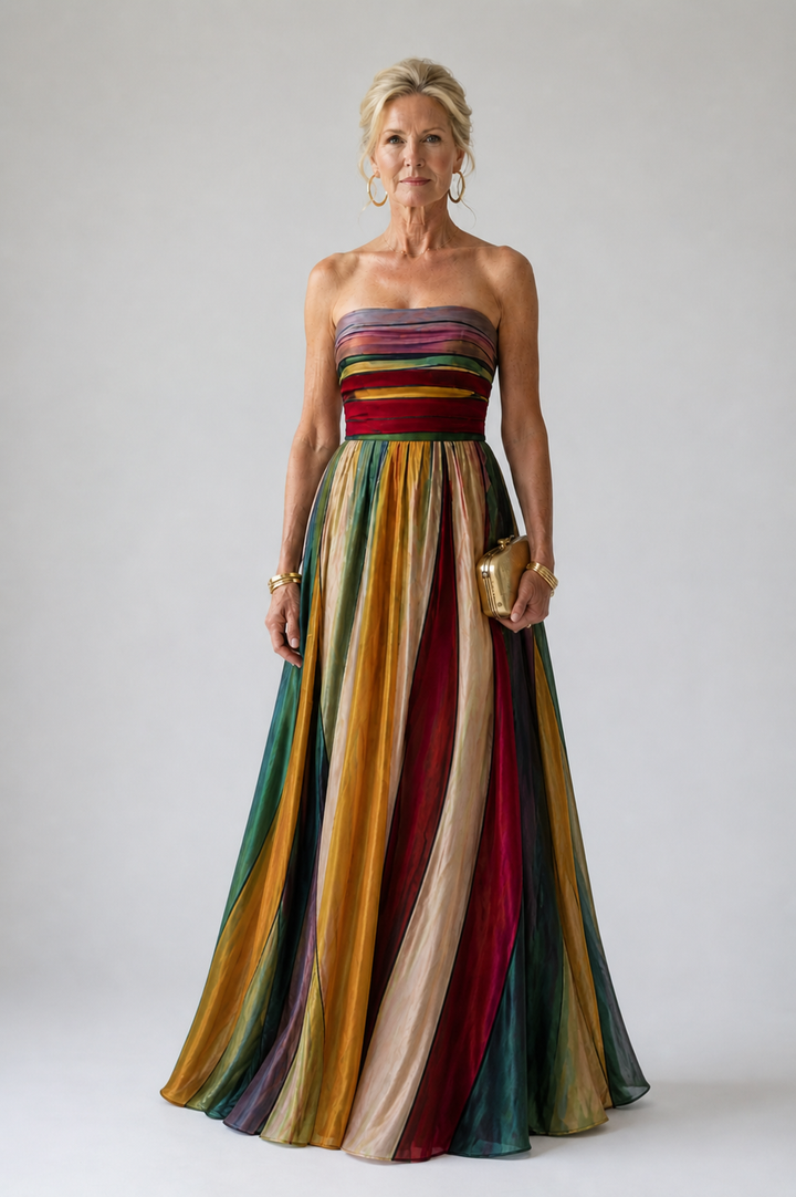 TALMA | EFFORTLESS STRAPLESS A-LINE DRESS FOR WOMEN