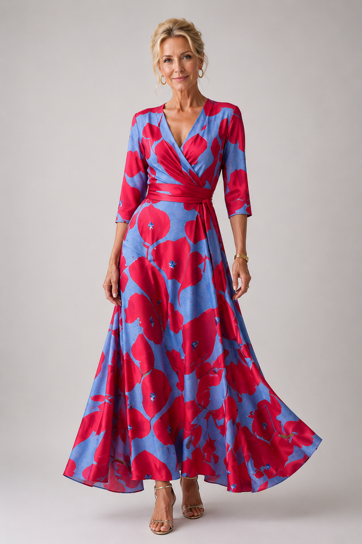 TEODORA | EVERY DAY V-NECK DRESS FOR WOMEN