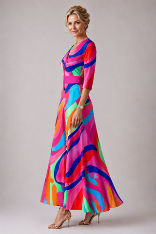HARRIET | EVERY DAY V-NECK DRESS FOR WOMEN