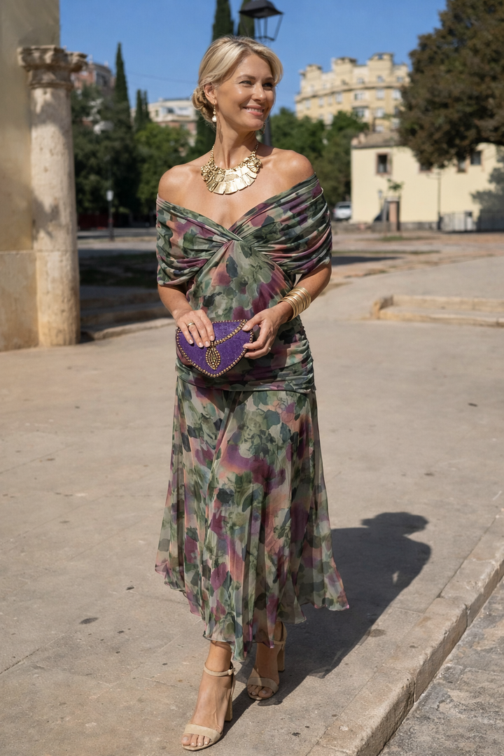XIMENA | ROMANTIC FLOWY DRESS FOR WOMEN