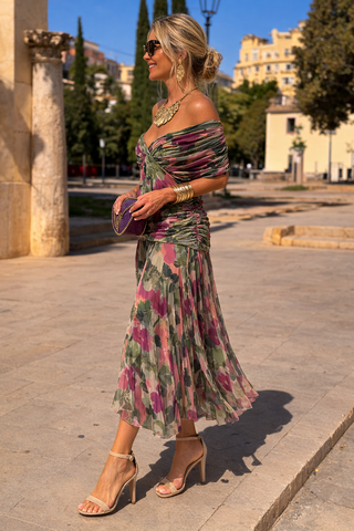 XIMENA | ROMANTIC FLOWY DRESS FOR WOMEN