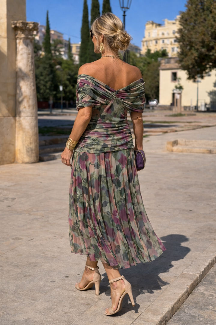 XIMENA | ROMANTIC FLOWY DRESS FOR WOMEN