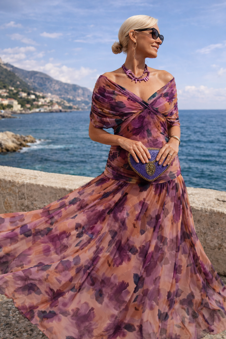 XIMENA | ROMANTIC FLOWY DRESS FOR WOMEN