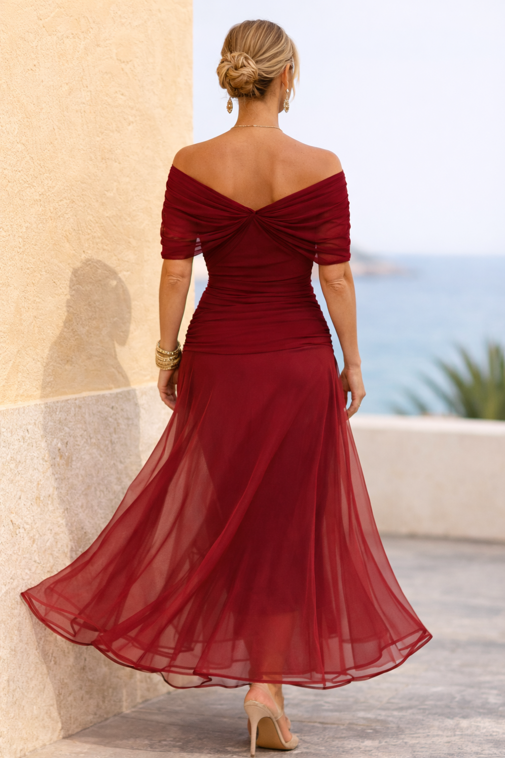XIMENA | ROMANTIC FLOWY DRESS FOR WOMEN