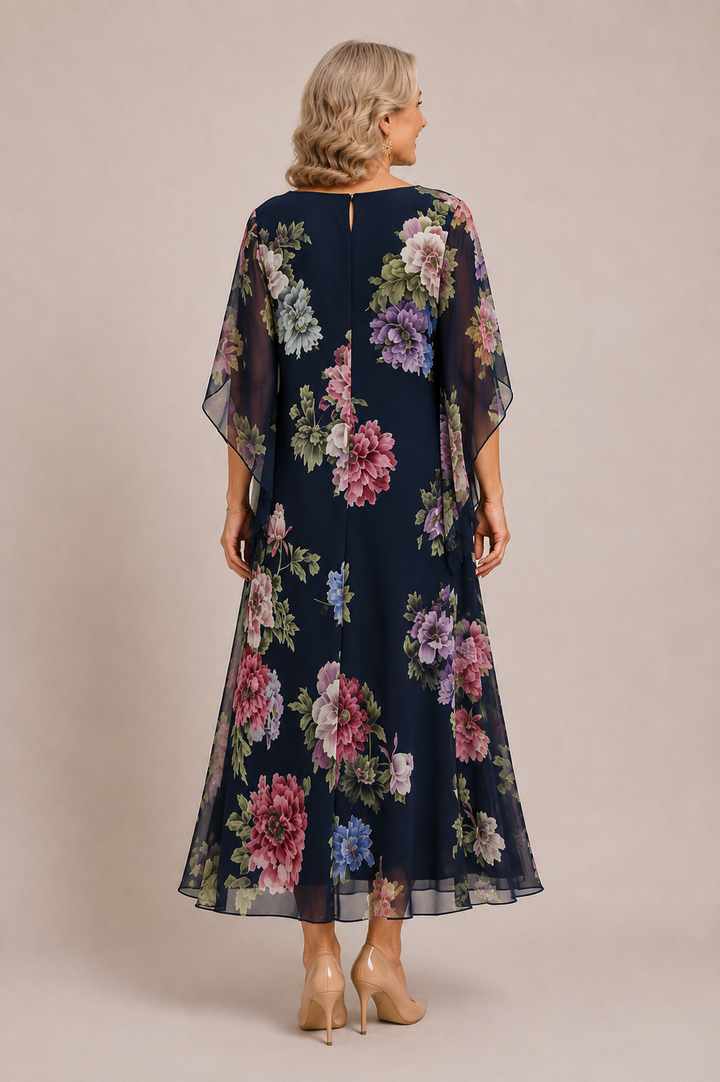 OPHELIA | MIDNIGHT BLOOM MAXI DRESS FOR WOMEN