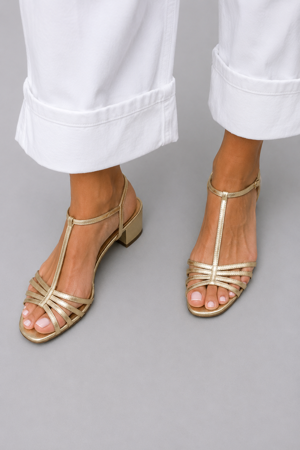 MARISA | GOLDEN EVERYDAY ELEGANCE SANDALS FOR WOMEN