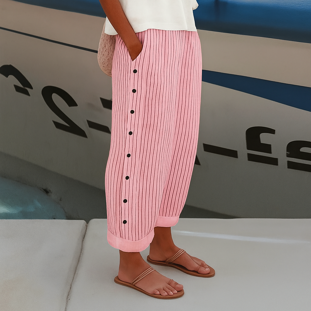 TEODORA | SIDE POCKETS PANTS FOR WOMEN
