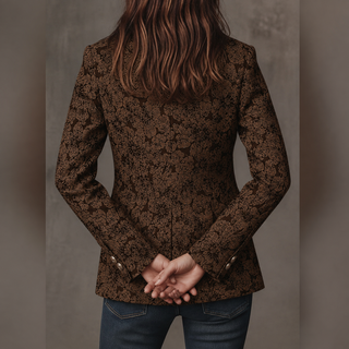 ESTELLE | FITTED JACQUARD BLAZER FOR WOMEN