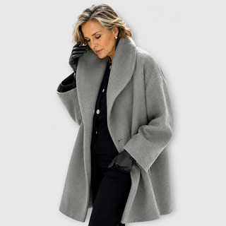 BRIGITTA | OVERSIZED WIDE-COLLAR WINTER COAT FOR WOMEN
