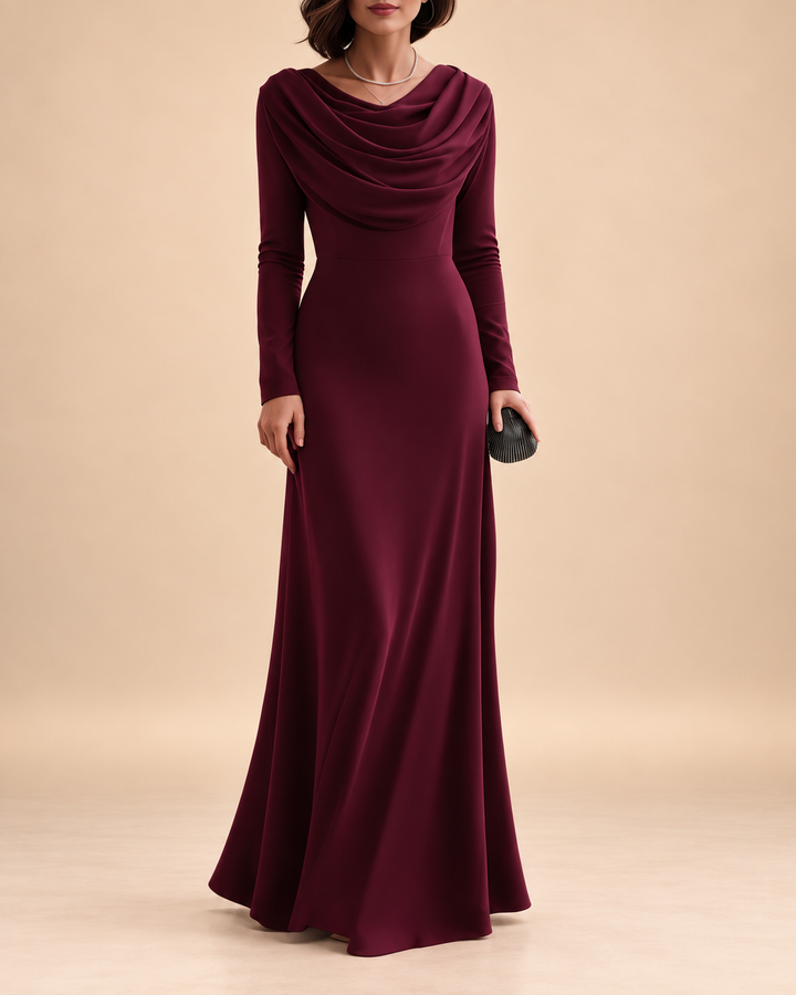 NURIA | SOPHISTICATED ELEGANCE GRACEFUL DRESS FOR WOMEN