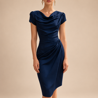MATHILDE | SOPHISTICATION FLATTERING FEMININE DRESS FOR WOMEN