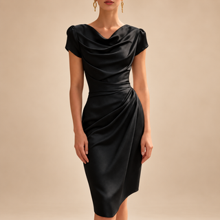 MATHILDE | SOPHISTICATION FLATTERING FEMININE DRESS FOR WOMEN