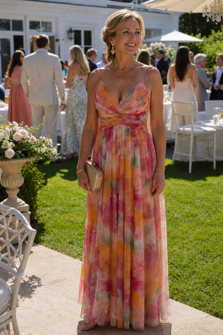 KLARA | SOFT WRAP MAXI DRESS FOR WOMEN