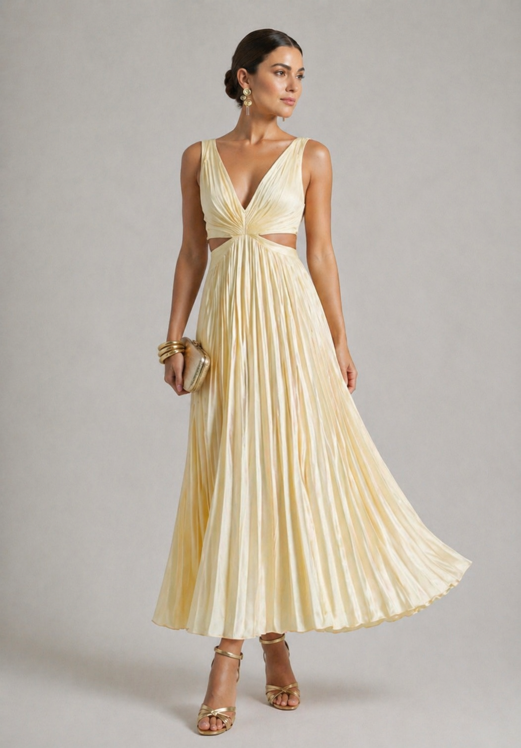 AURELIE | RADIANT TWIST DRESS FOR WOMEN