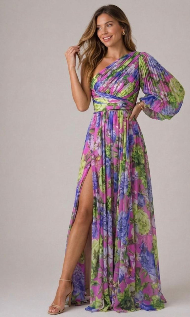 JANNEKE | BLOSSOM DRAMA DRESS FOR WOMEN