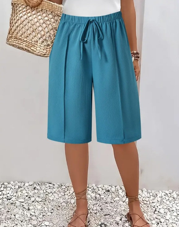 LINA | WIDE LEG SHORTS FOR WOMEN