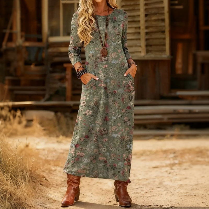 VICTORIA | FLATTERING LOOSE DRAPED DRESS FOR WOMEN