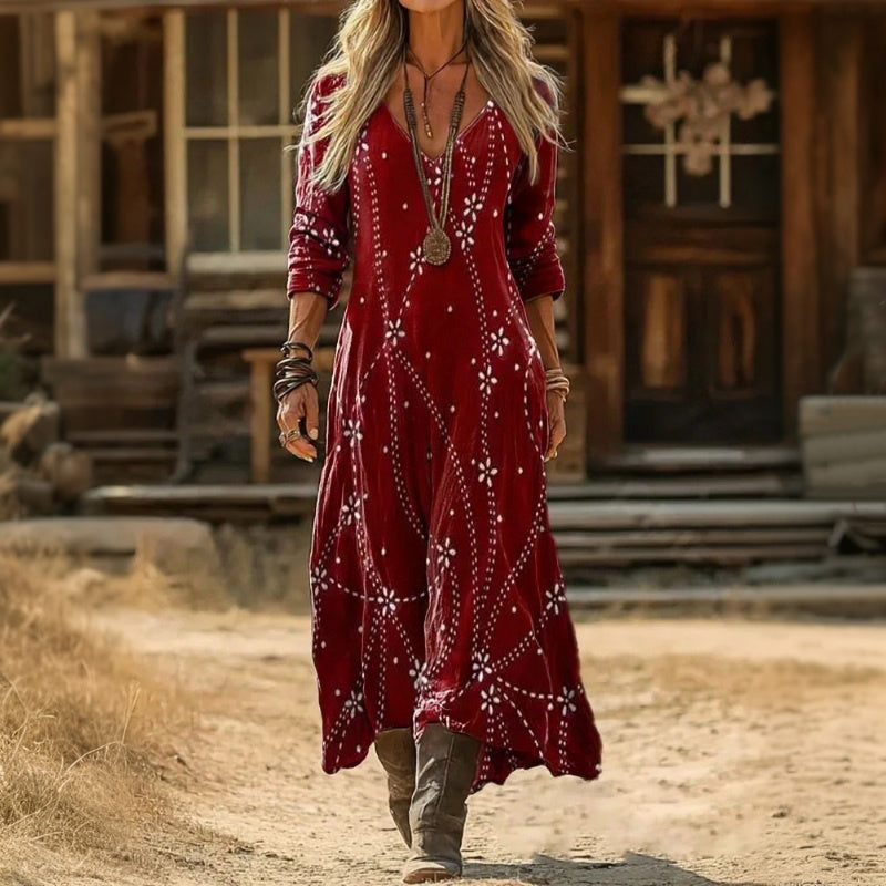ERICA | SOFT FLOWY SILHOUETTE DRESS FOR WOMEN